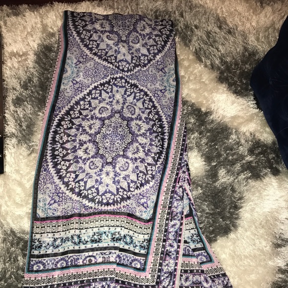 Printed maxi skirt - Picture 1 of 4